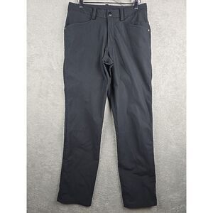 Lululemon Pants Mens 30x30 Black Stretch Golf Outdoor Athletic Logo